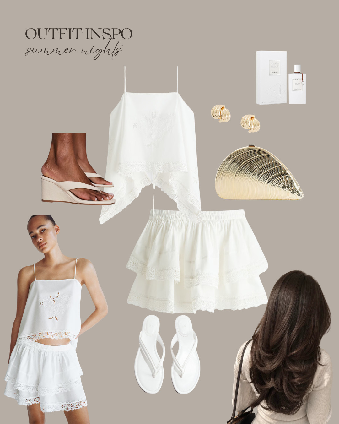 Outfit Inspo - Summer nights 🤍✨ 

 #LTKeurope #LTKstyletip #LTKsummer