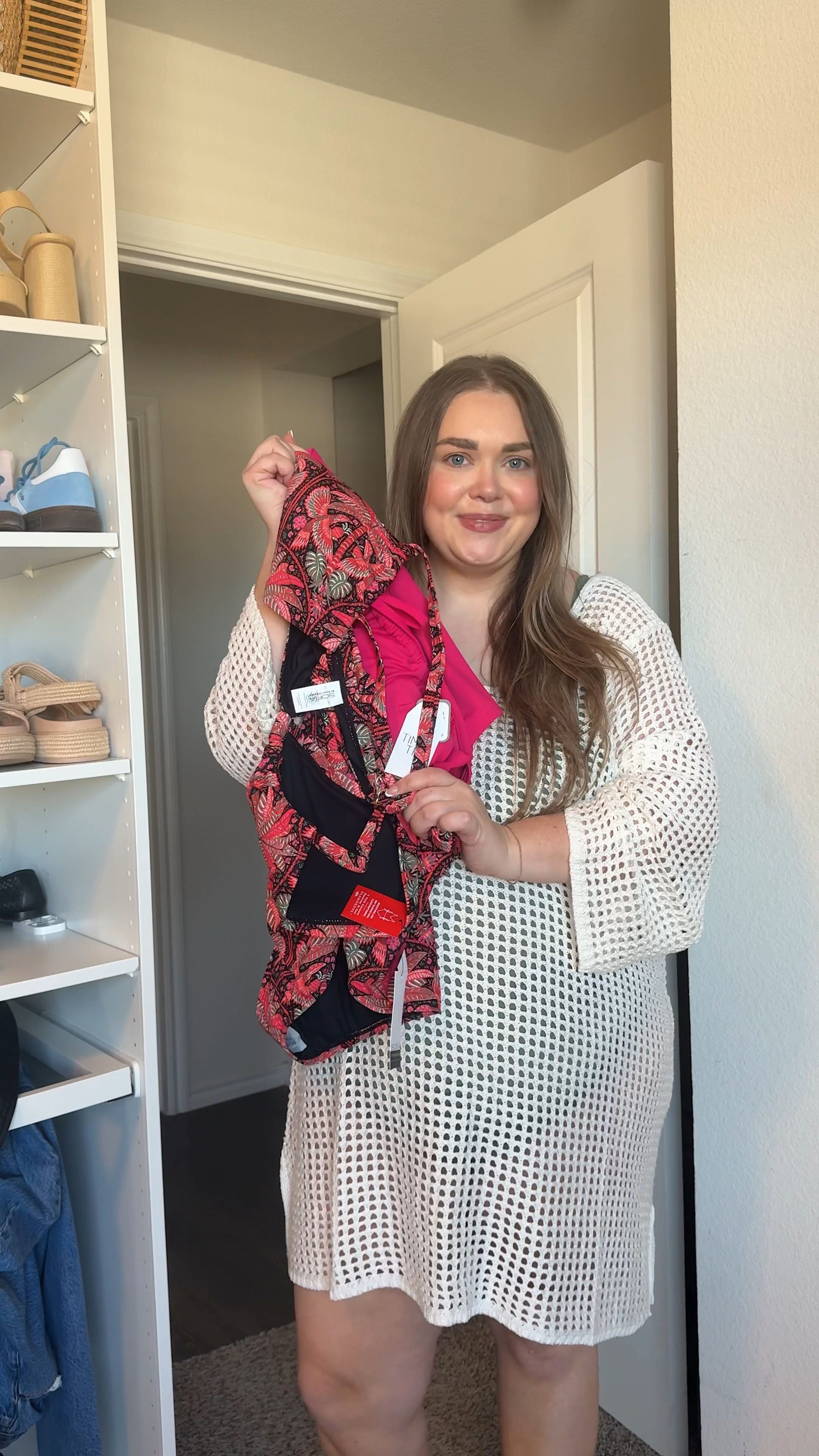 Walmart plus size swimsuit try on. Wearing 2x in everything 

#LTKPlusSize #LTKSwim #LTKFindsUnder50