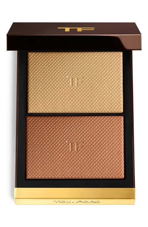 TOM FORD Shade & Illuminate Highlighting Duo Palette in Tanlight at Nordstrom | Nordstrom