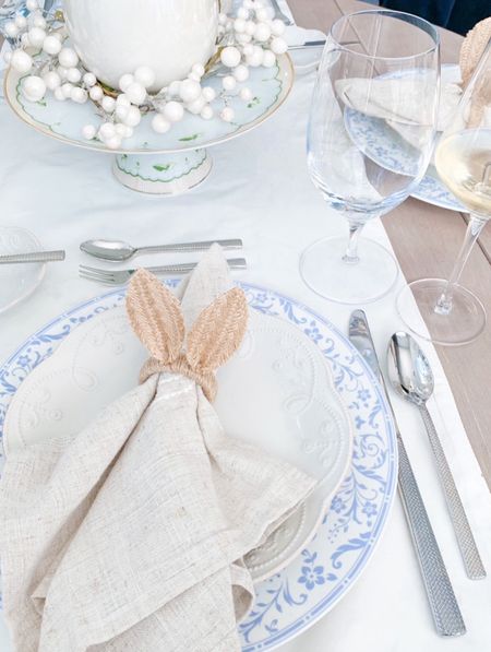 Cutest Easter bunny napkin rings 🥰

#LTKhome #LTKparties