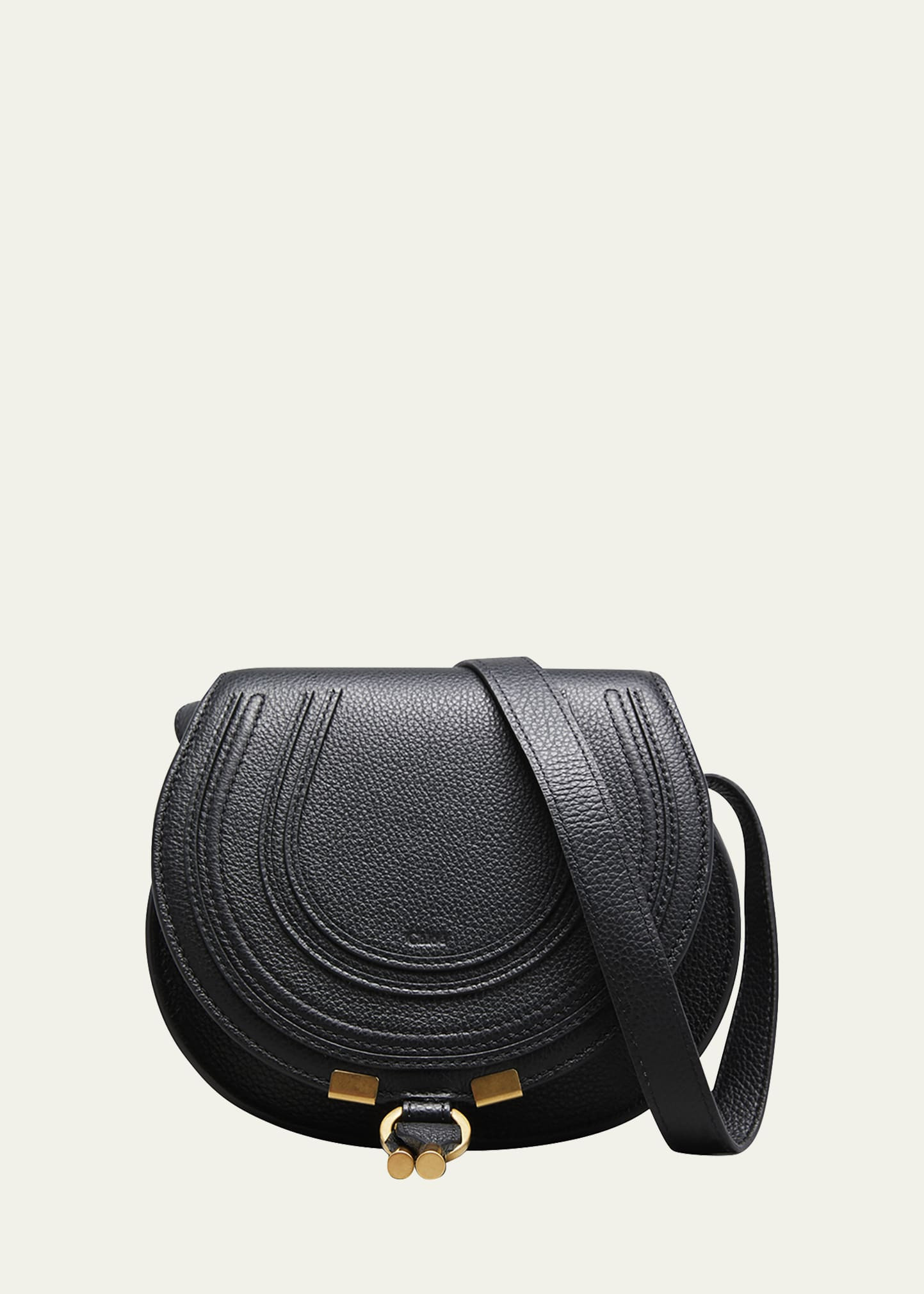 Chloe Marcie Small Crossbody Bag in Grained Calfskin | Bergdorf Goodman