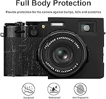 BOVKE Soft Camera Case for Fujifilm X100VI Digital Camera, X100VI Protective Silicone Case Cover ... | Amazon (US)