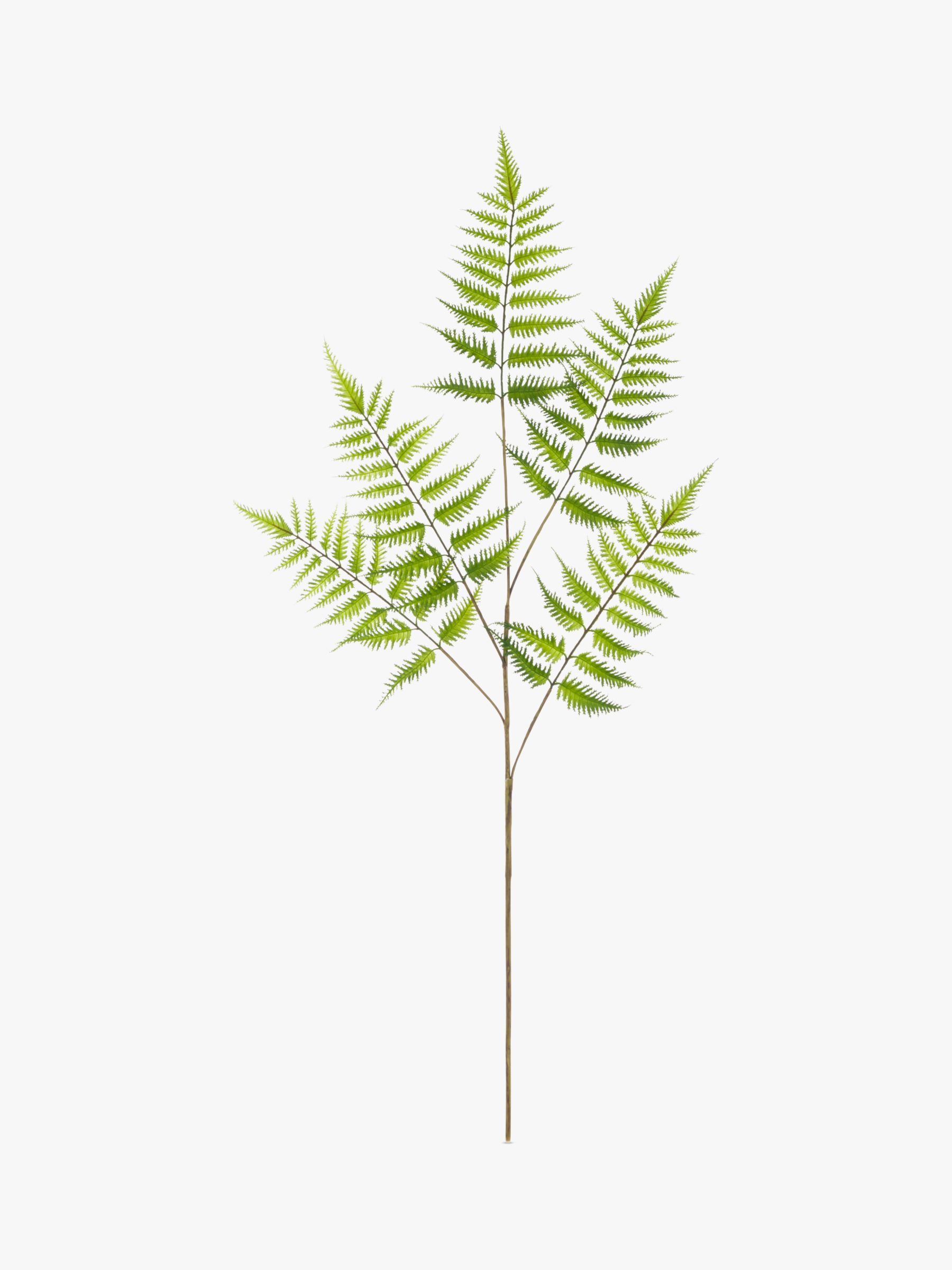 Floralsilk Artificial Leather Fern Spray | John Lewis (UK)