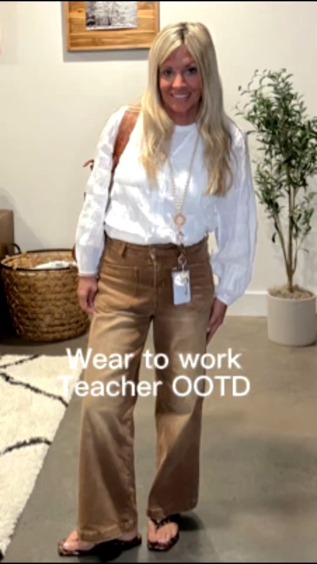 Spring Casual Wear to Work OOTD
These pants from @Amazon are super comfy and dressy enough for work.  Paired with this lightweight white button down from @OldNavy.  Also pairs well with jeans.  My sandals are also on deal.  #ad#Amazonfinds#springoutfits

#LTKWorkwear #LTKSaleAlert #LTKootd