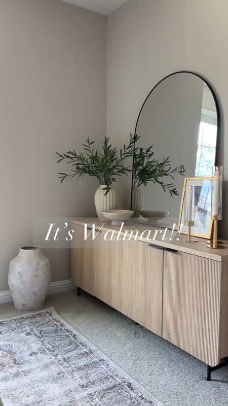 The perfect fluted sideboard that’s under $400! It’s on sale currently at Walmart!! It’s gorgeous, on trend, & great quality! Everything is linked including my outfit. 

#LTKxWalmart #LTKHome #LTKSaleAlert