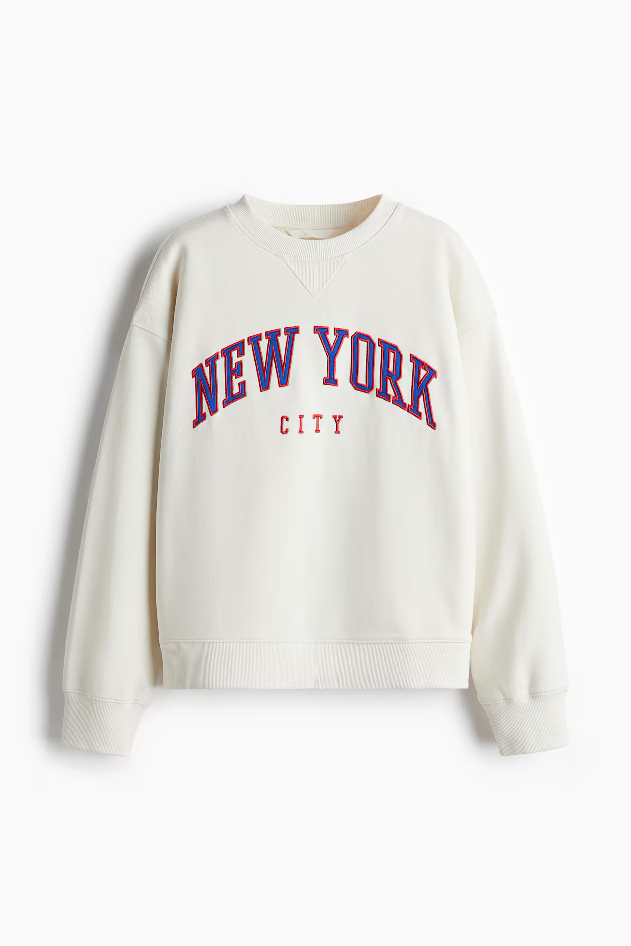 Sweatshirt with Text Motif | H&M (US + CA)