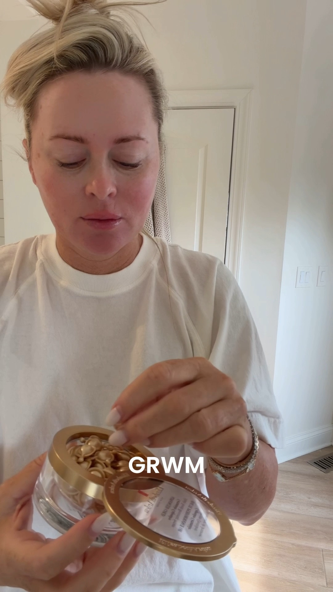 A simple change that’s made such a difference in my morning routine. ✨ I’ve been using the NEW Elizabeth Arden Advanced Gold Ceramide Capsules Daily Youth Restoring Serum before makeup, and I love  how lightweight they feel while helping support my skin barrier for healthy-looking, radiant skin.

Now available @macys 

@elizabetharden 
#ElizabethArdenPartner #macyspartner

#LTKBeauty #LTKmorningroutine #LTKselfcare