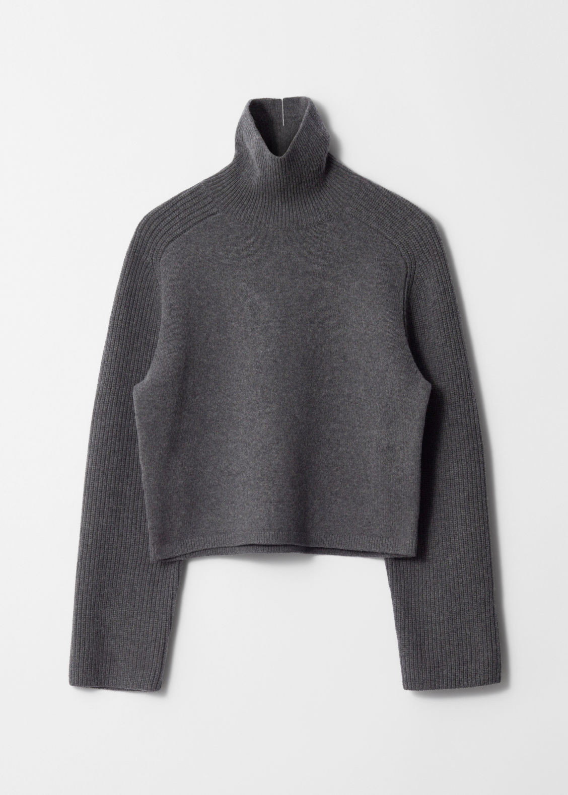 Boxy Turtleneck Jumper - Grey | & Other Stories (EU + UK)