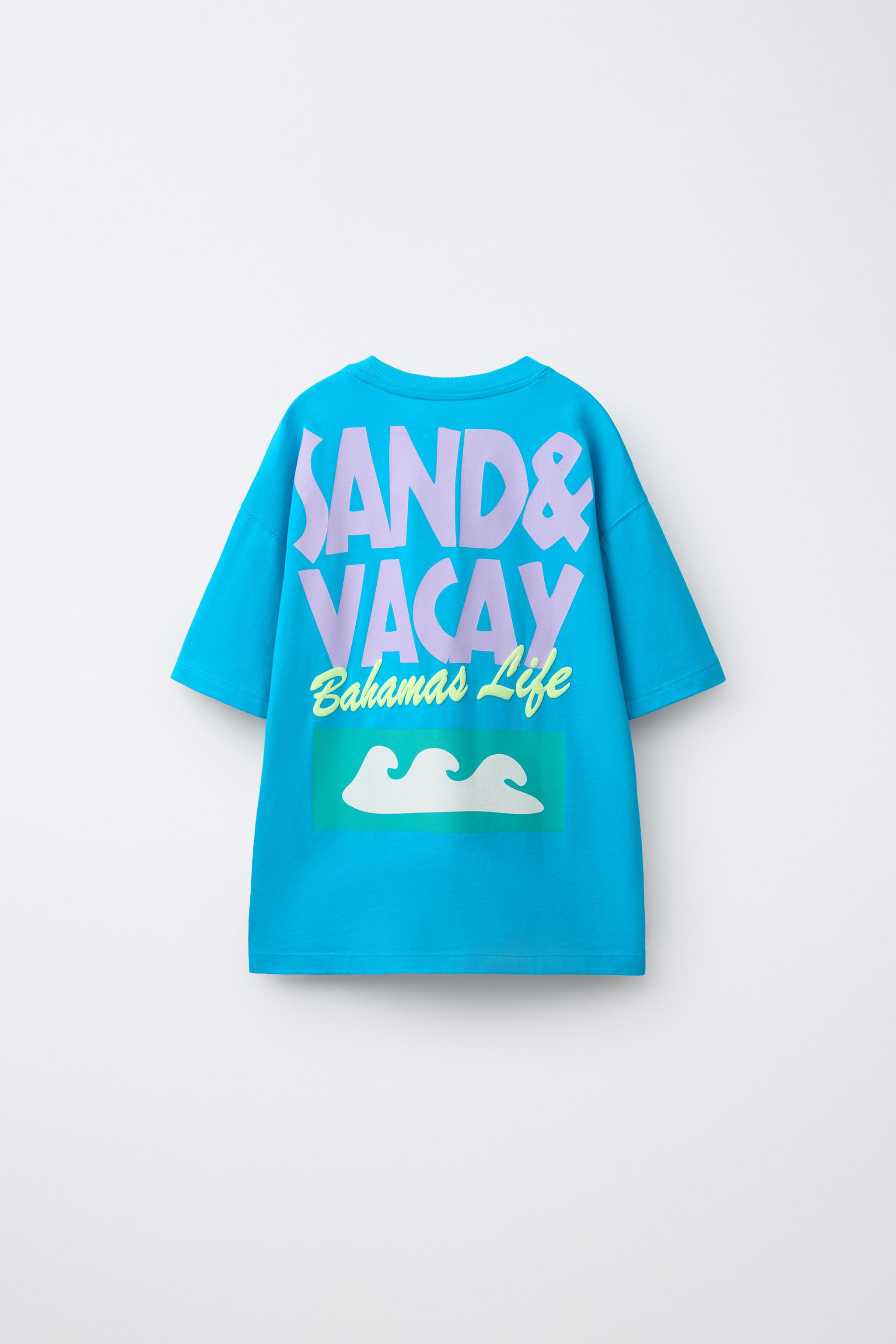 TEXT PRINT T-SHIRT | Zara US