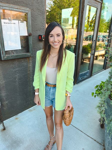 Cinq a sept Khloe lime blazer outfit 



#LTKSeasonal #LTKunder100 #LTKstyletip