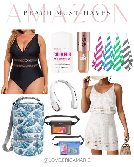 Here are some beach must haves you can check out for your next trip!
 #travelessential #cruiseessential #affordablefinds #amazonmusthaves

#LTKstyletip #LTKitbag #LTKSeasonal