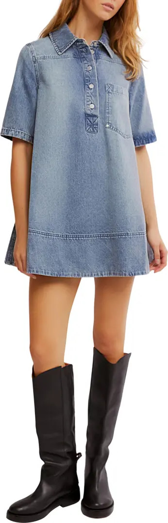 Remino Denim Minidress | Nordstrom