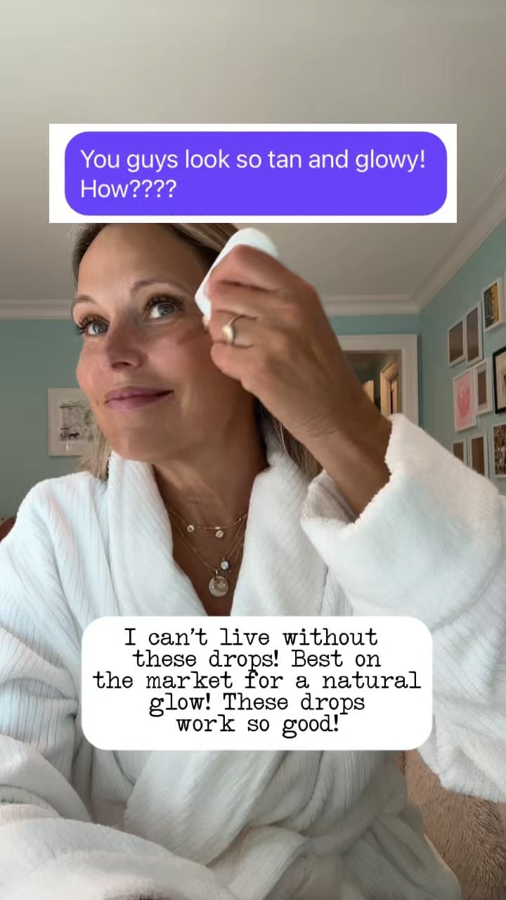 On SALE now too from this link!!!!

We use color Bronze Glow! And i know it says to mix with foundation, but I literally just apply it and then rub in my moisturizer! I’ll also add it after a foundation too if I want some extra glow! And then I even add a couple dots as the day goes on. lol! I love it!