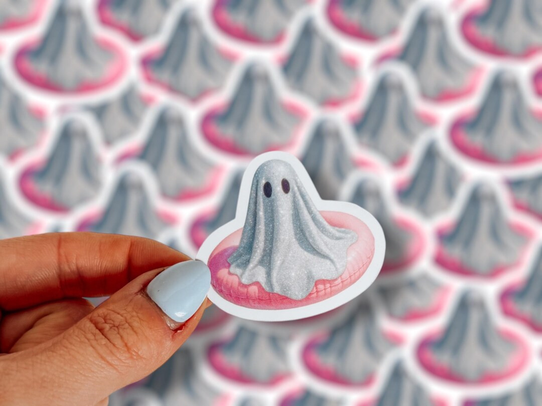 Summer Ghost Sticker | Bookish Sticker | Stickers | Book Lover Gift | Reading Sticker | Kindle St... | Etsy (US)