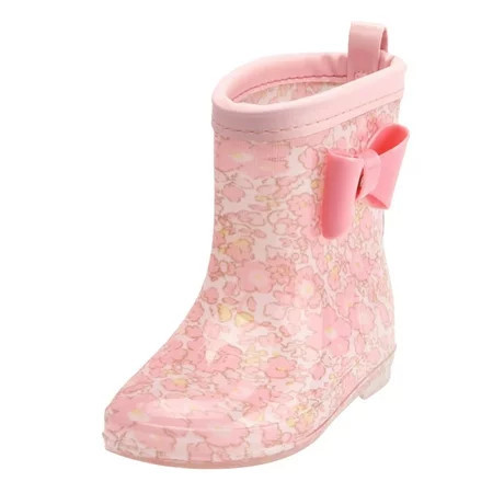 Toddler Rain Boots Youth Snow Boots Girls Rain Boots Short Toddler Boot Girls Rain Boots Girls Size Boots For Toddler Girls Toddler Boots Easy On Lightweight Youth Snow Boots Girls Girls High Hee | Walmart (US)