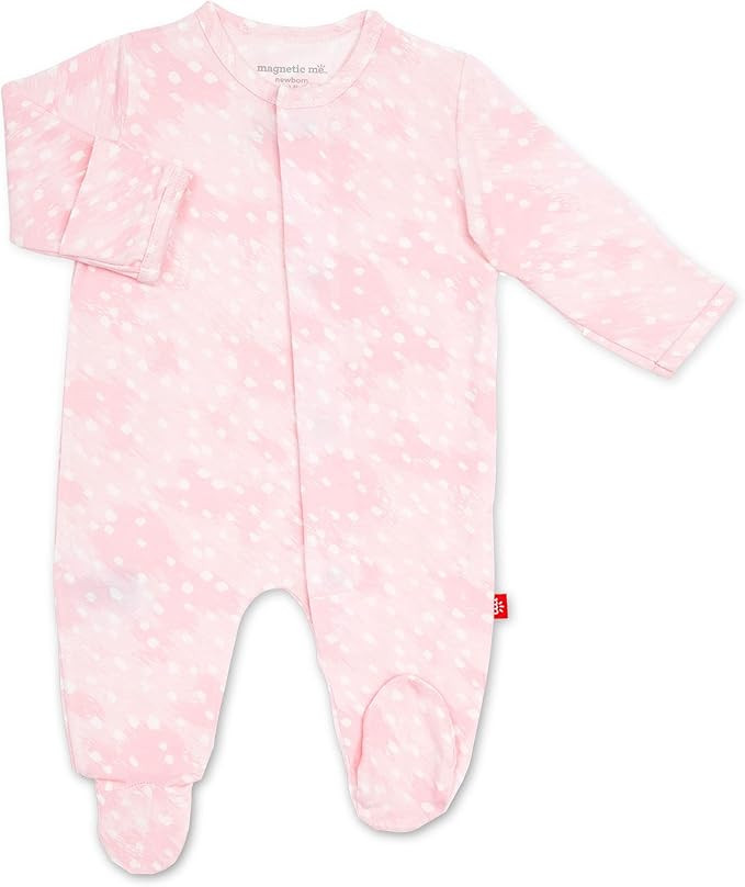 Magnetic Me Footie Pajamas Soft Modal Baby Sleepwear with Quick Magnetic Fastener | Boys and Girl... | Amazon (US)