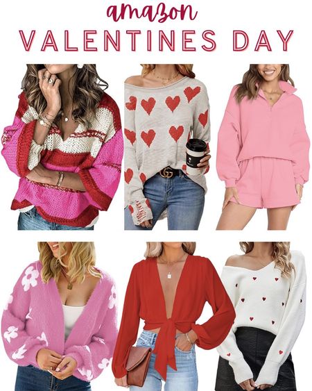 Valentines day outfit ideas | valentines day sweater for women | Amazon valentines day outfit | valentines day top 💗

#LTKSeasonal #LTKstyletip #LTKFind
