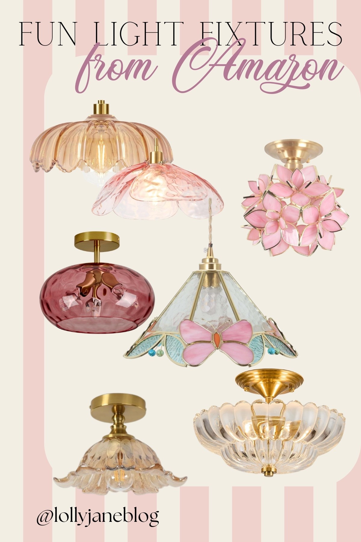 Unique and fun light fixtures from Amazon! 💕🫶🏻🙌🏼✨

#LTKHome #LTKgrwm #LTKSpringSale