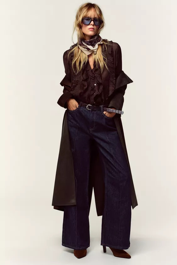 RUFFLED BLOUSE | Zara US