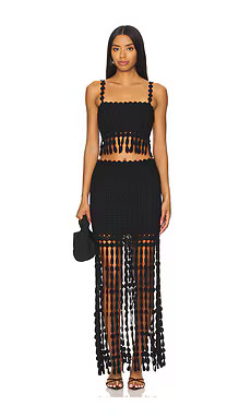SAYLOR Elie Dress in Black from Revolve.com | Revolve Clothing (Global)