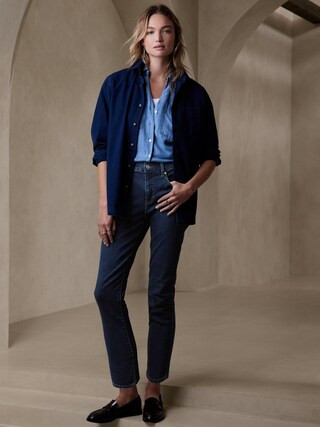 Curvy High-Rise Slim Jean | Banana Republic Factory