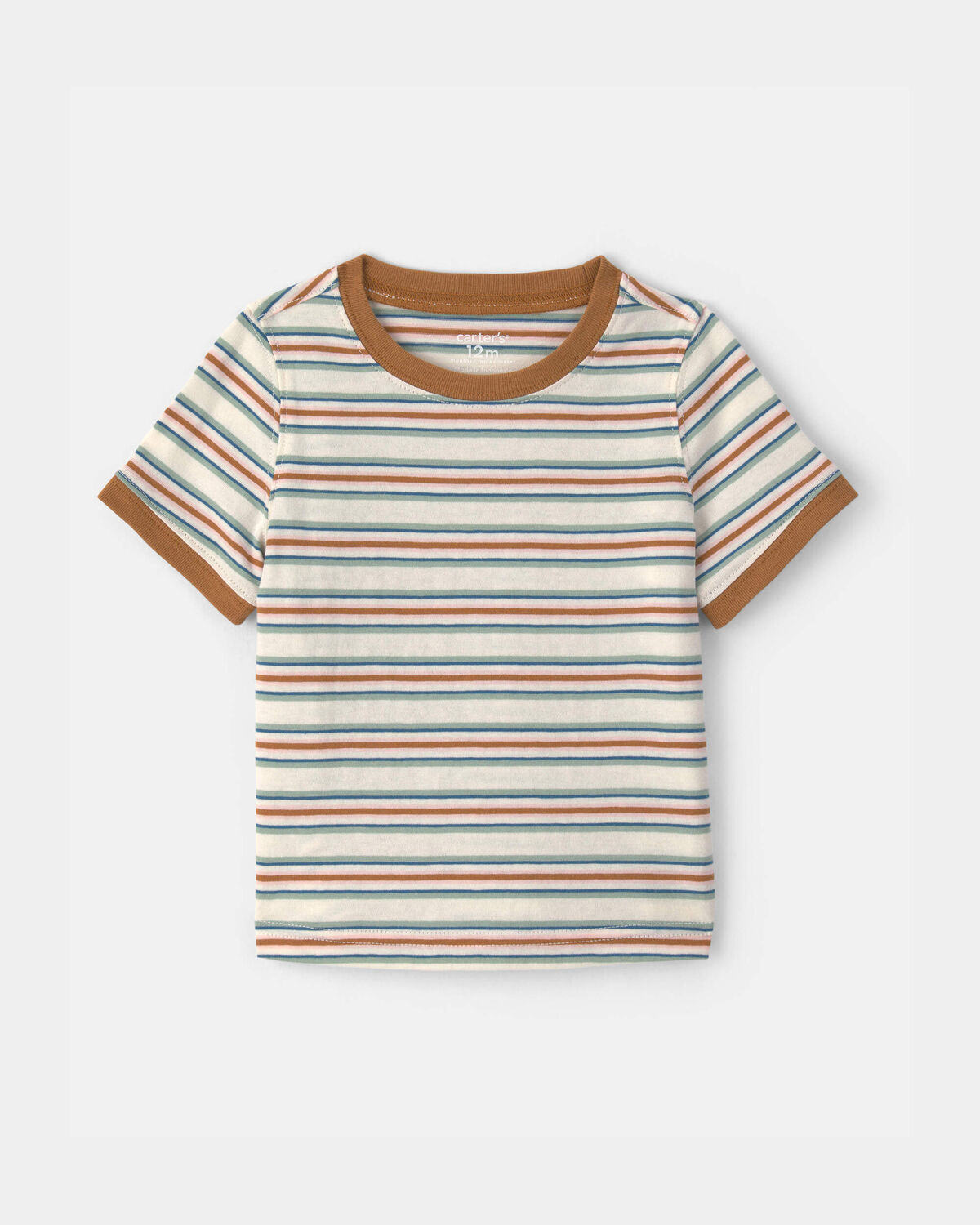 Baby Boy Striped Short-Sleeve T-Shirt | Carter's Inc