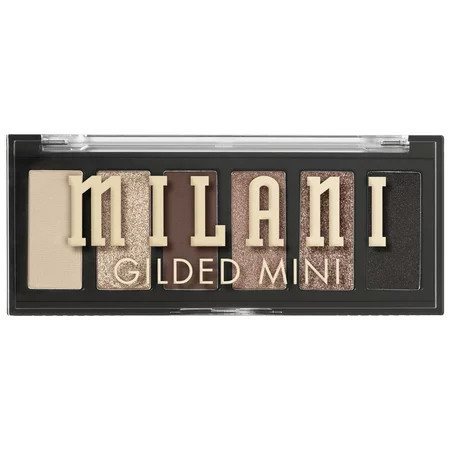 Milani Gilded Mini Eyeshadow Palette Call Me Old-Fashioned | Walmart (US)