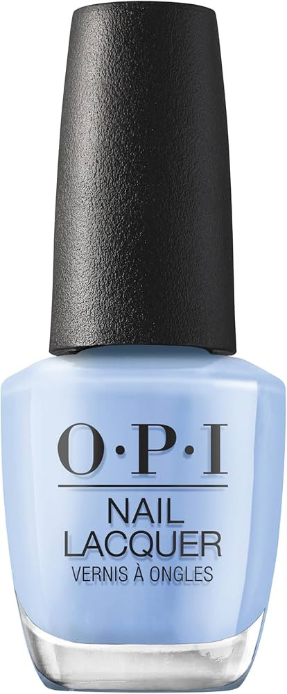OPI Nail Lacquer Nail Polish | Opaque Light Blue Crème Chip Resistant Nail Polish | Fast Drying,... | Amazon (US)