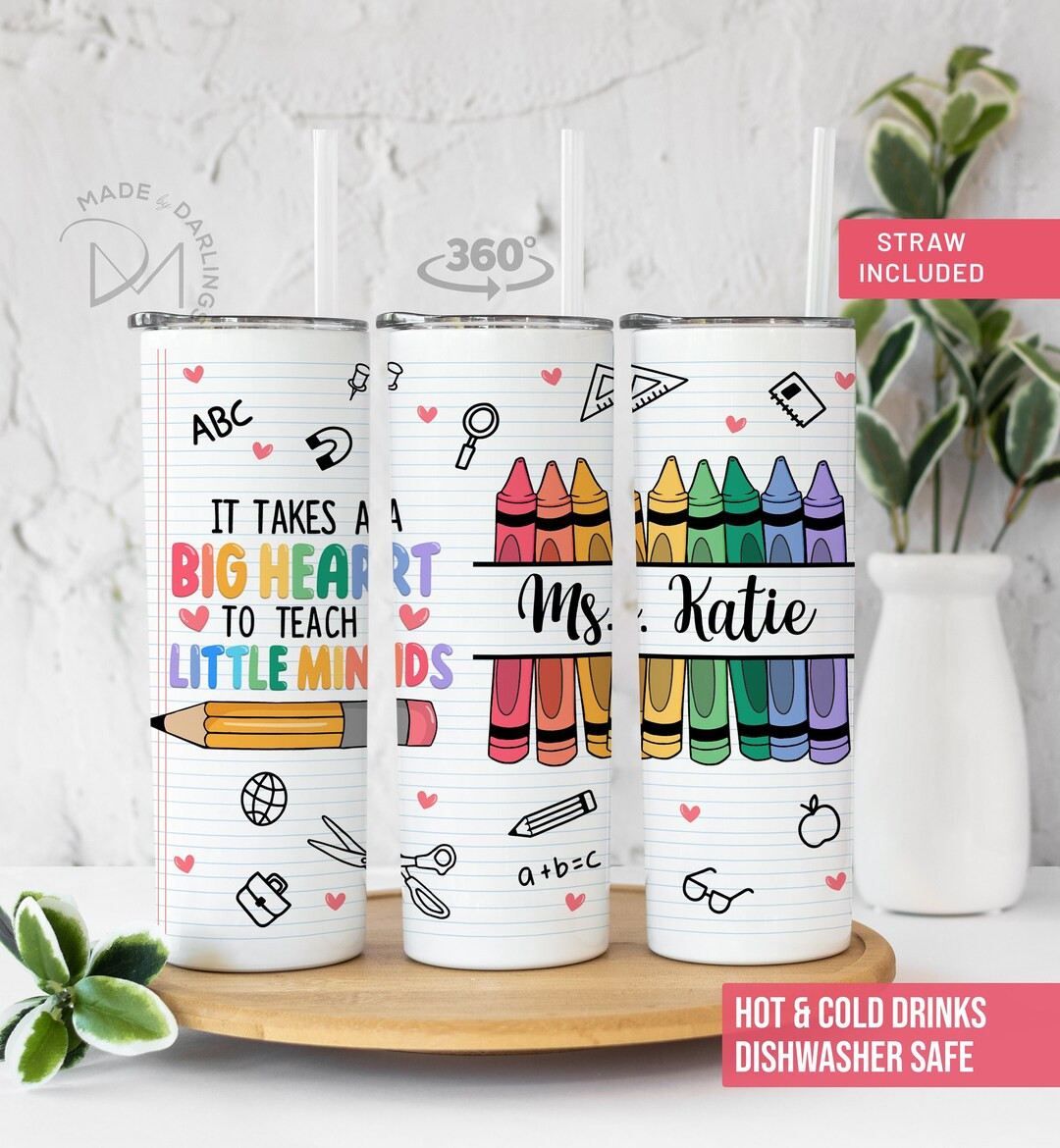 Custom Teacher Tumbler , Personalized teacher tumbler , Gift for teacher, Teacher tumbler , Teach... | Etsy (US)