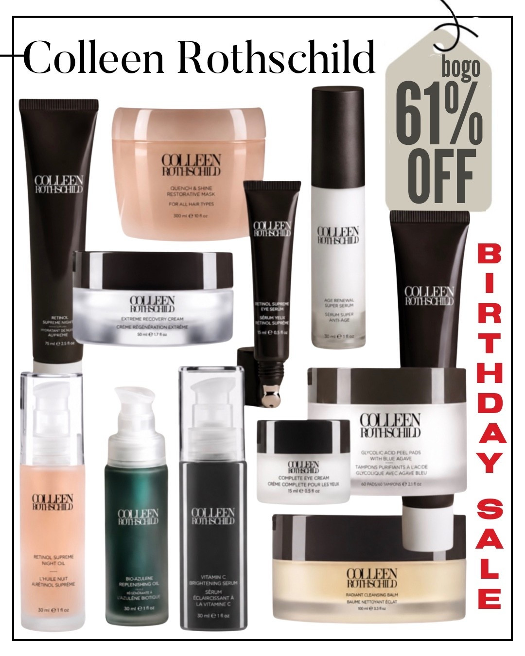 Shop Colleen Rothschild Sale, buy one, get one 61% OFF!

Comment SHOP below to receive a DM with the link to this post on my LTK ⬇ https://liketk.it/6o0hS
