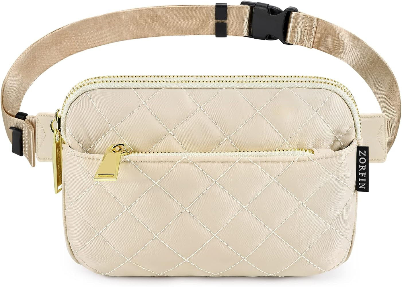 ZORFIN Fanny Packs for Women Men, Cross Body Fanny Pack Belt Bag for Women with Adjustable Strap,... | Amazon (US)