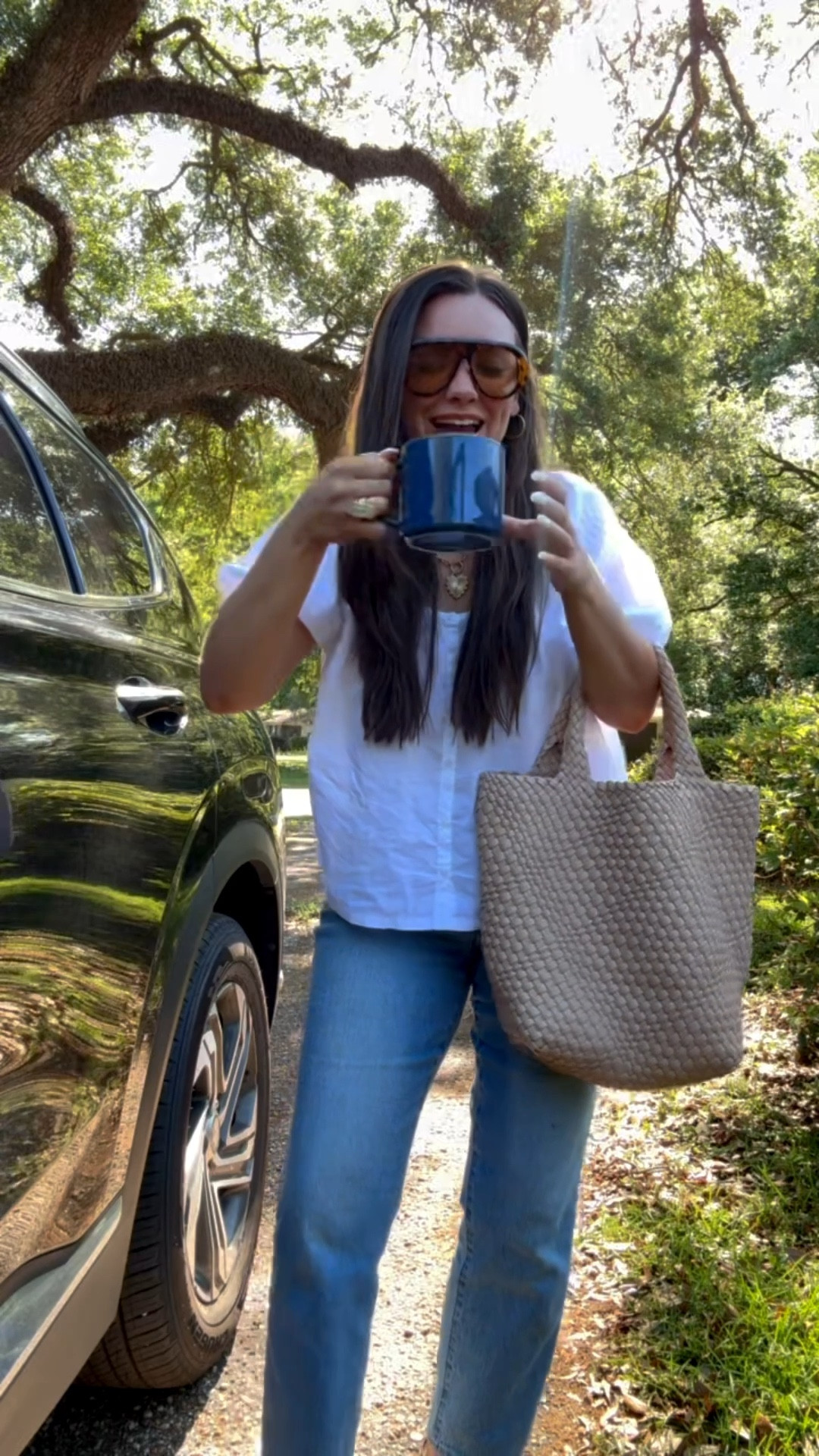 relatable mom style outfit of the day 🫶🏼 old navy outfits for women 

#LTKootd #LTKmomlife #LTKSaleAlert