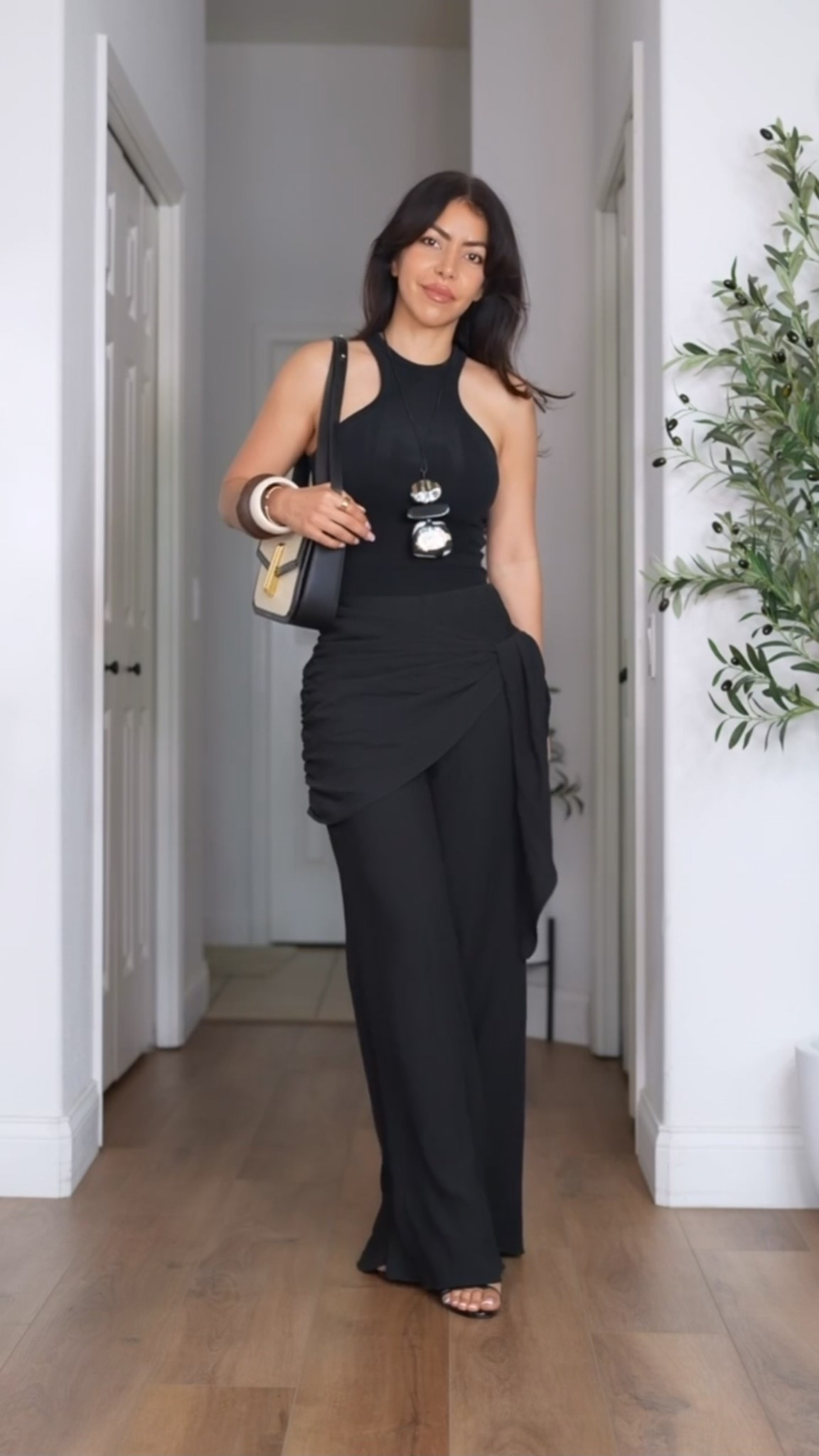 Zara outfit idea for Summer! ☀️

I’m wearing a pair of scarf wide leg pants from Zara styled with a Spanx black tank top! Both pieces are under $50 each! Linking more of my Summer Zara finds below!

Summer outfits, Zara outfits, wide leg pants outfit, all black outfit, summer fashion, zara try on

#LTKootd #LTKgrwm #LTKSeasonal