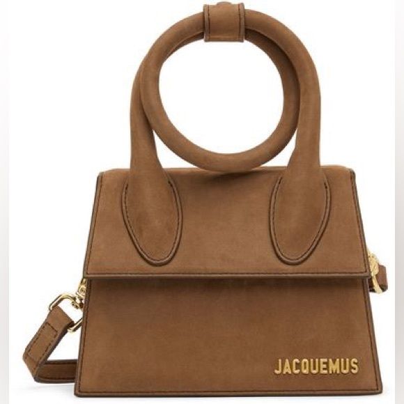 🤎 Jacquemus Le Chiquito Noeud Brown Suede 🤎 | Poshmark
