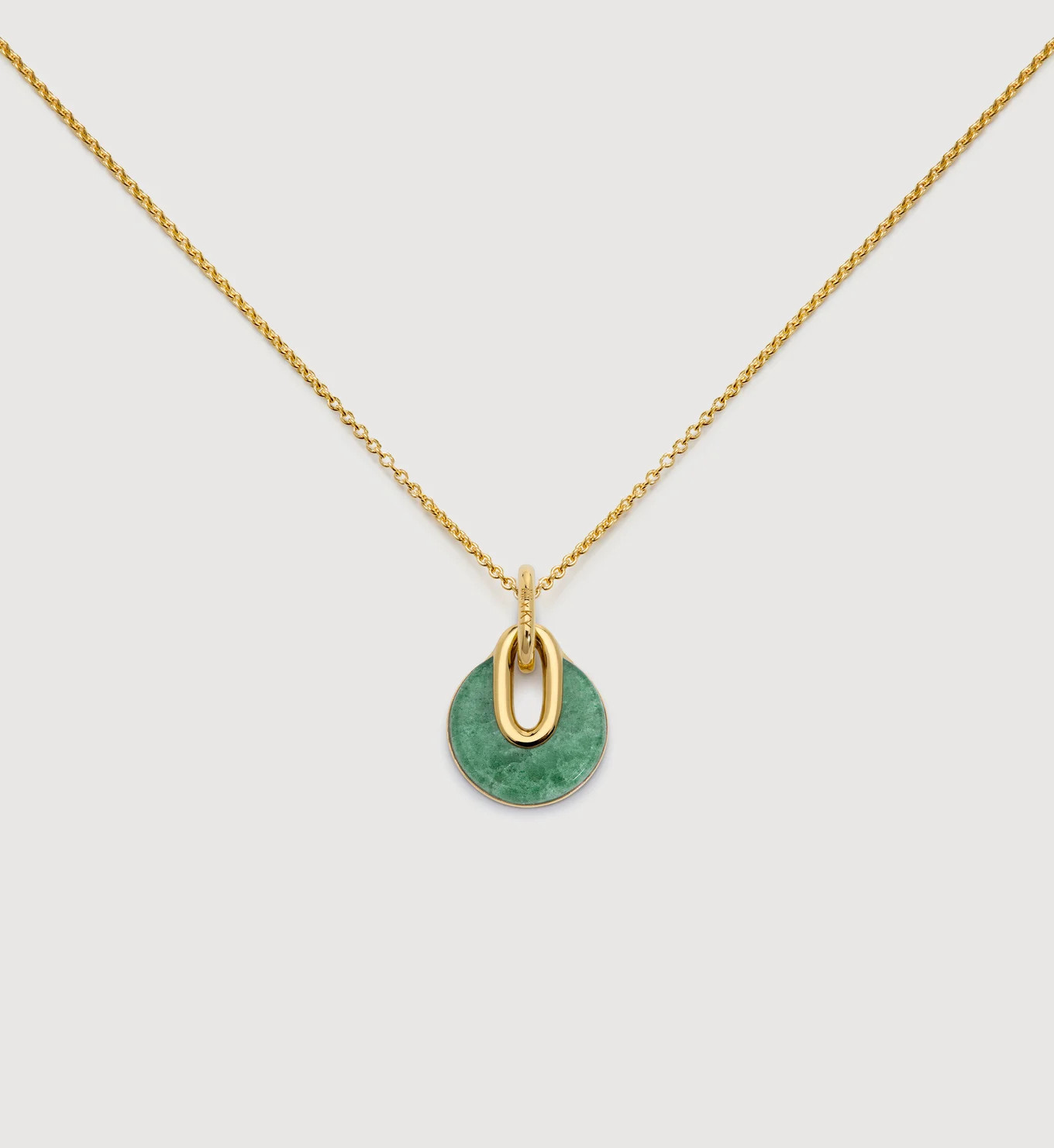 Kate Young Gemstone Pendant Chain Necklace | Monica Vinader (Global)