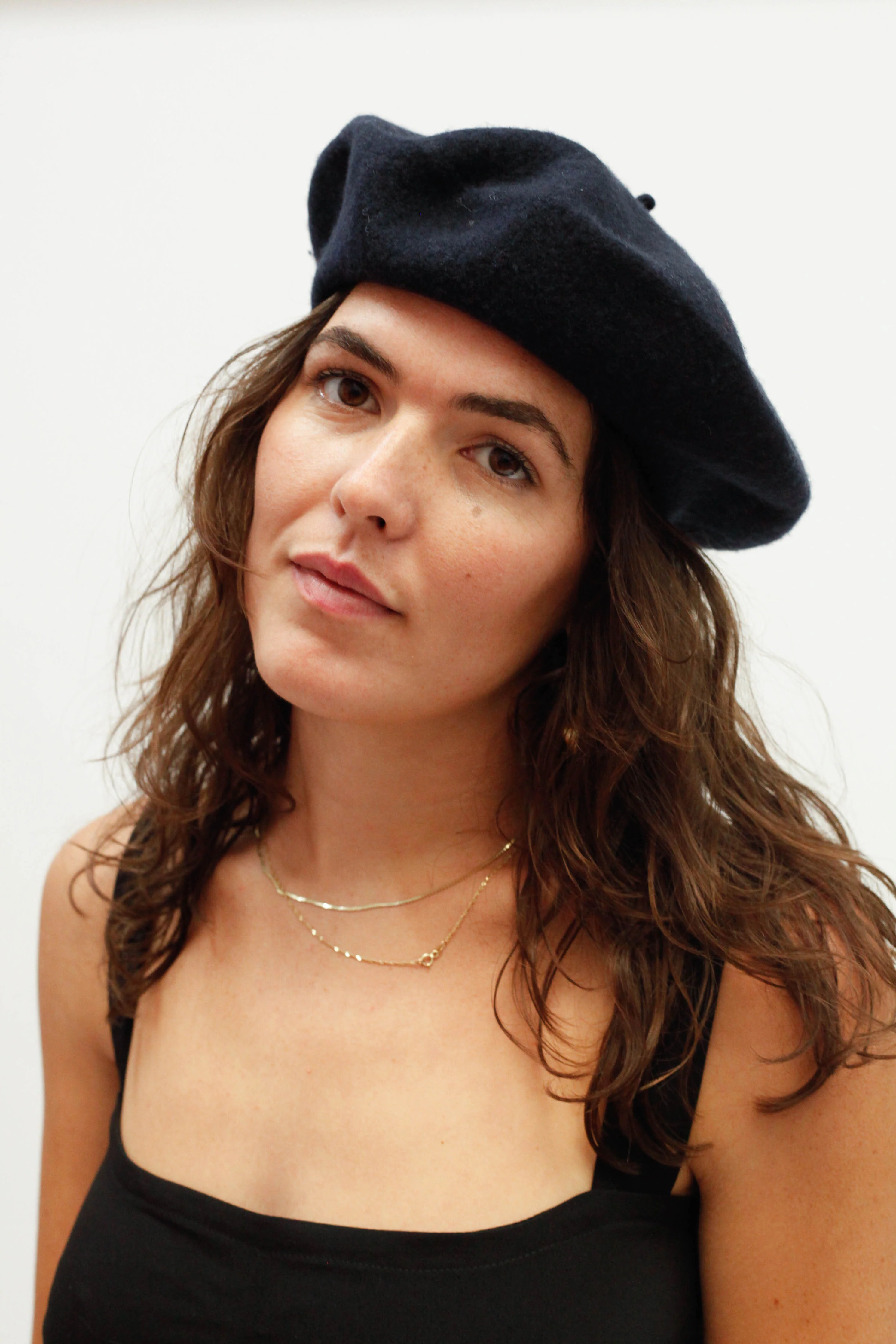Beret - Navy (Default Title) | Lisa Says Gah
