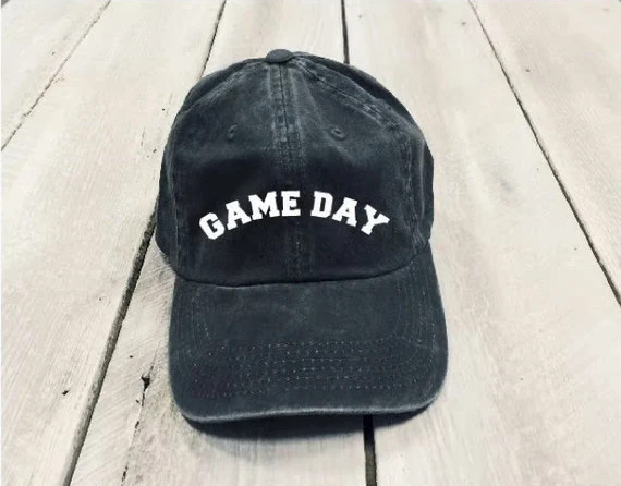 Read the full title
    Game Day women's baseball hat | Etsy (US)