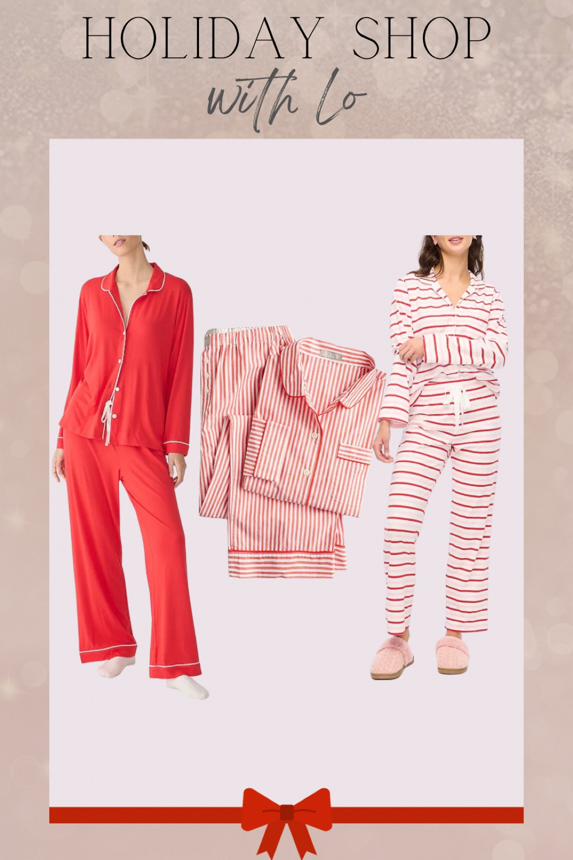 Cozy holiday pajamas for her all on great sale! Classic styles 

#LTKGiftGuide #LTKHoliday #LTKCyberWeek