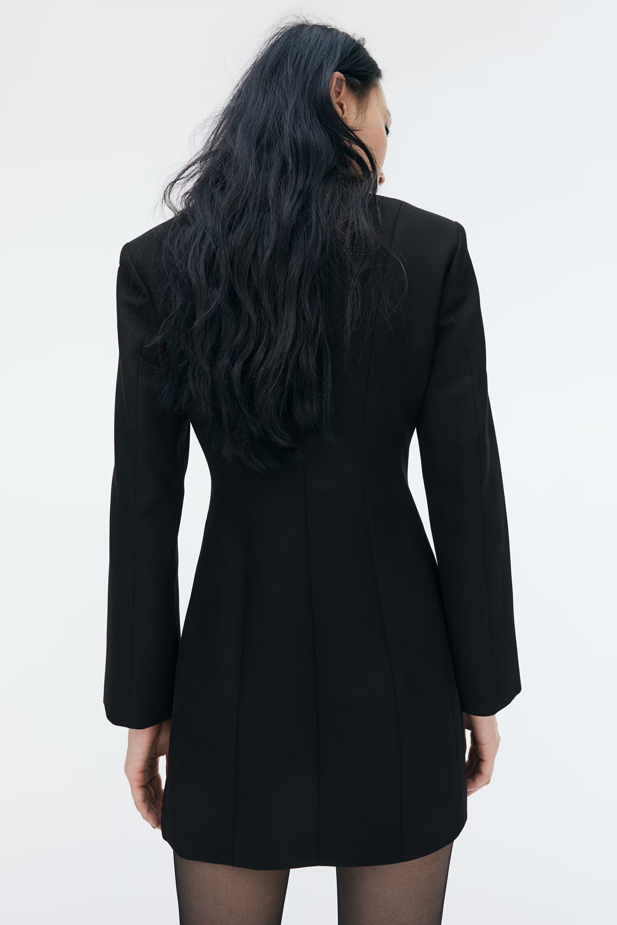 Twill Jacket Dress - Black - Ladies | H&M US | H&M (US + CA)