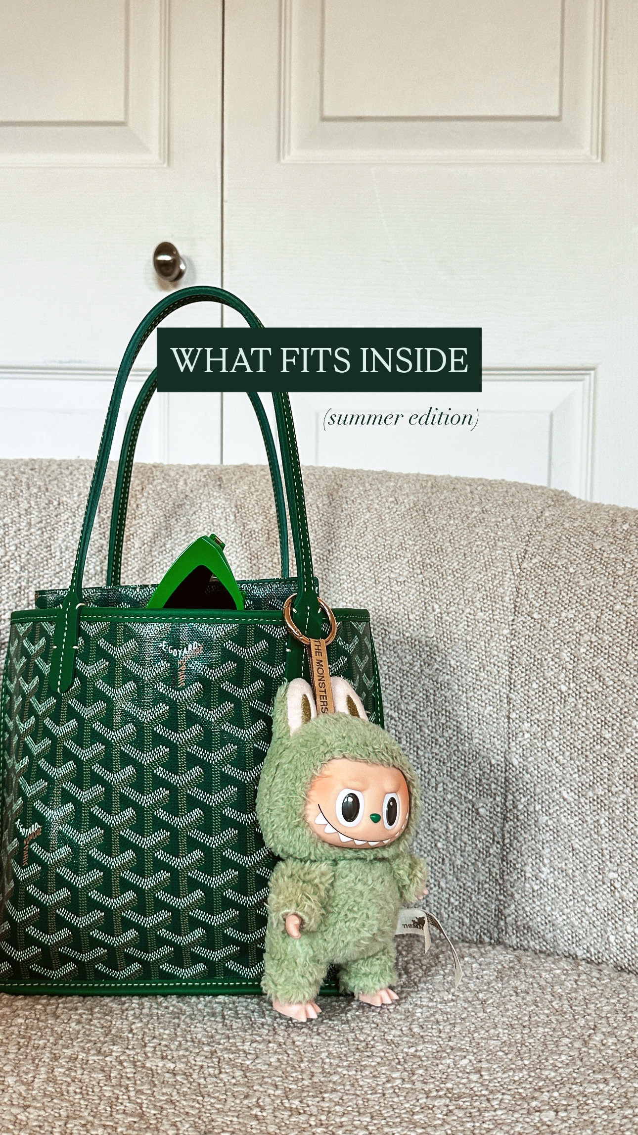 She came home with me… all the way from Paris!! 💚🇫🇷 Meet my new summer love in my forever favorite color green 🌿 She may be petite, but she holds all my warm-weather essentials, with accessories and SLGs to match, of course ✨

From lip balm taps to mini mist spritzes and sunnies that scream café terrace chic…
this WIMB is giving full ASMR joy 🧼💅🏽🫧
And yes, I finally found the perfect match to my green Goyard notebook, filled with my favorite Paris memories that now come with me wherever I go 🥹📓#LTKSummerEdit

#LTKItBag #LTKBeauty