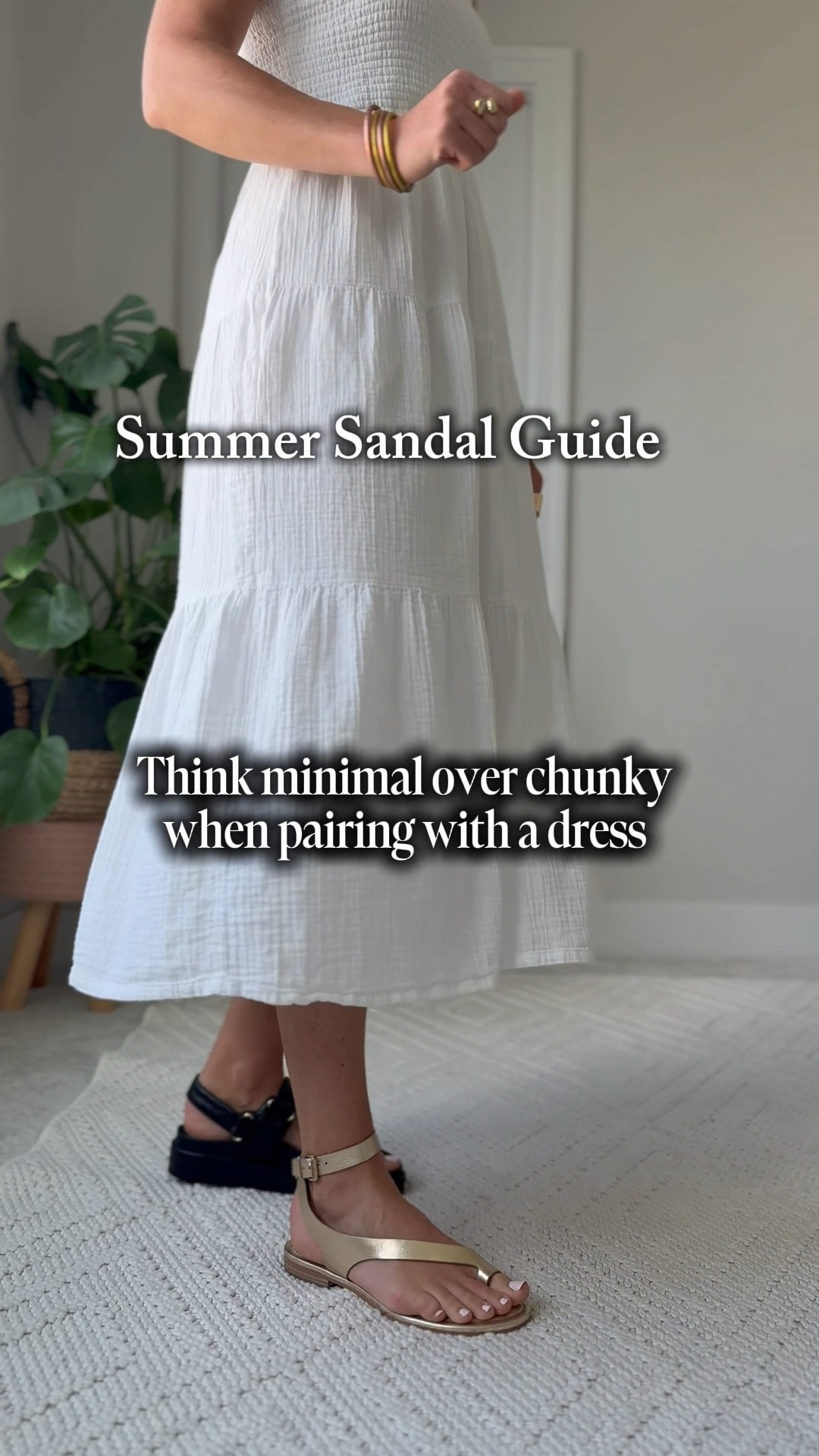 Styling a cotton dress and sandals!

#LTKootd #LTKOver40 #LTKSeasonal