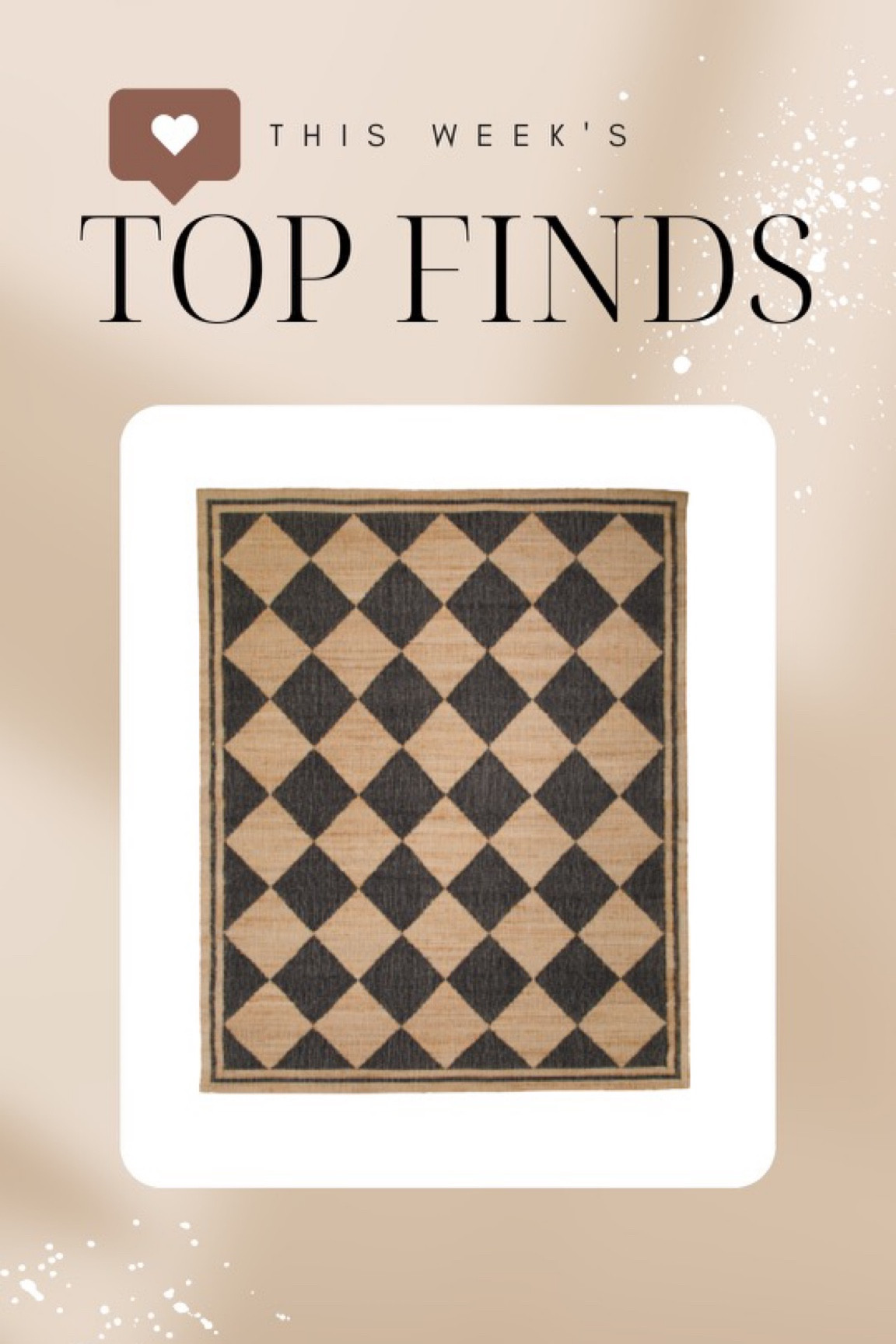 Cute, outdoor rugs, patio rug, checkered rug, diamond rug

#LTKFind #LTKhome #LTKSeasonal