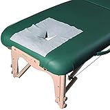 Master Massage Disposable Breathing Space Cover for Massage Table (100 Pack), White | Amazon (US)
