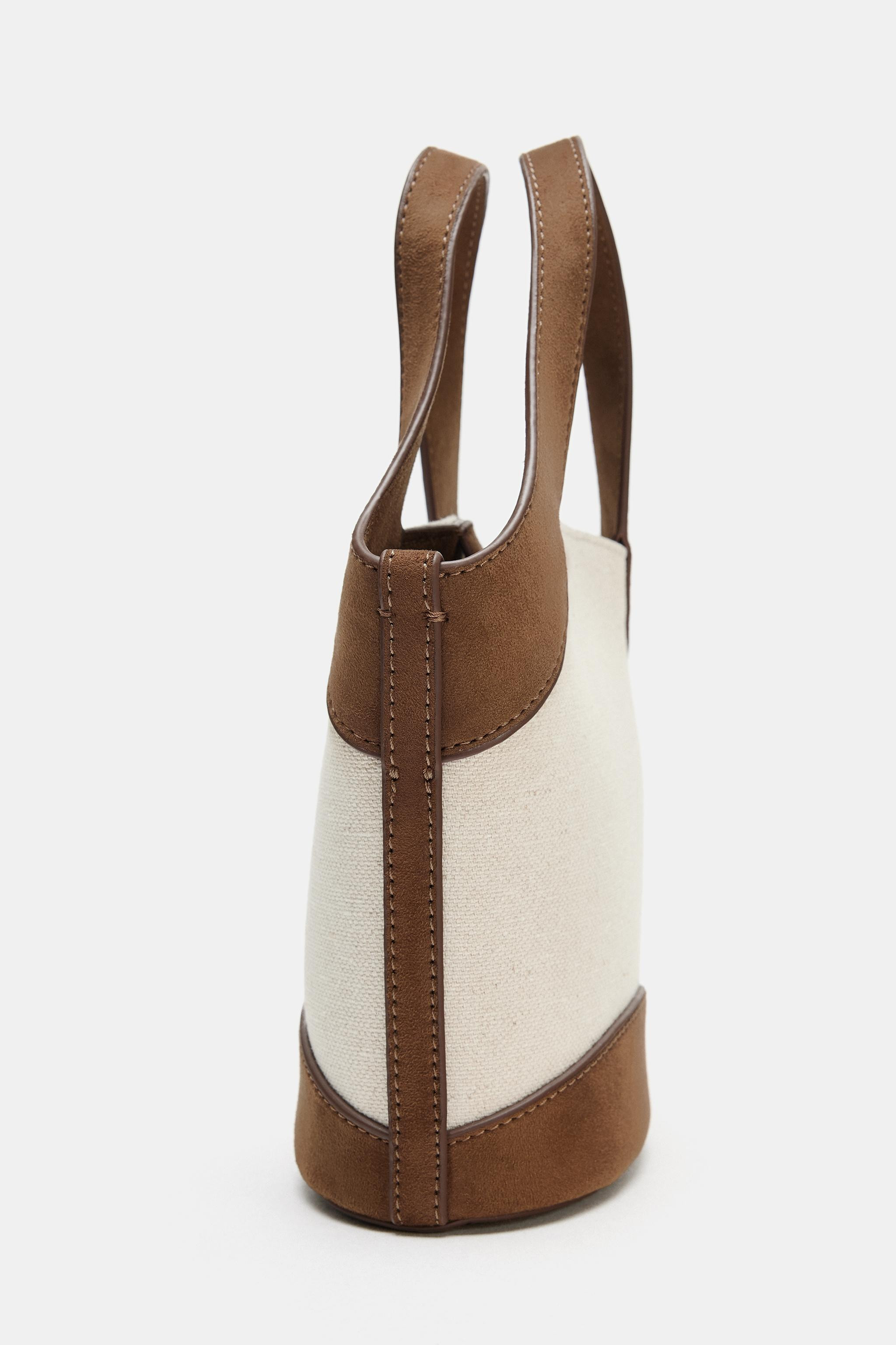 CANVAS CROSSBODY BAG | Zara US