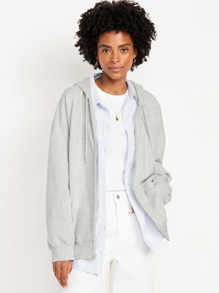 SoComfy Oversized Zip Hoodie | Old Navy (US)