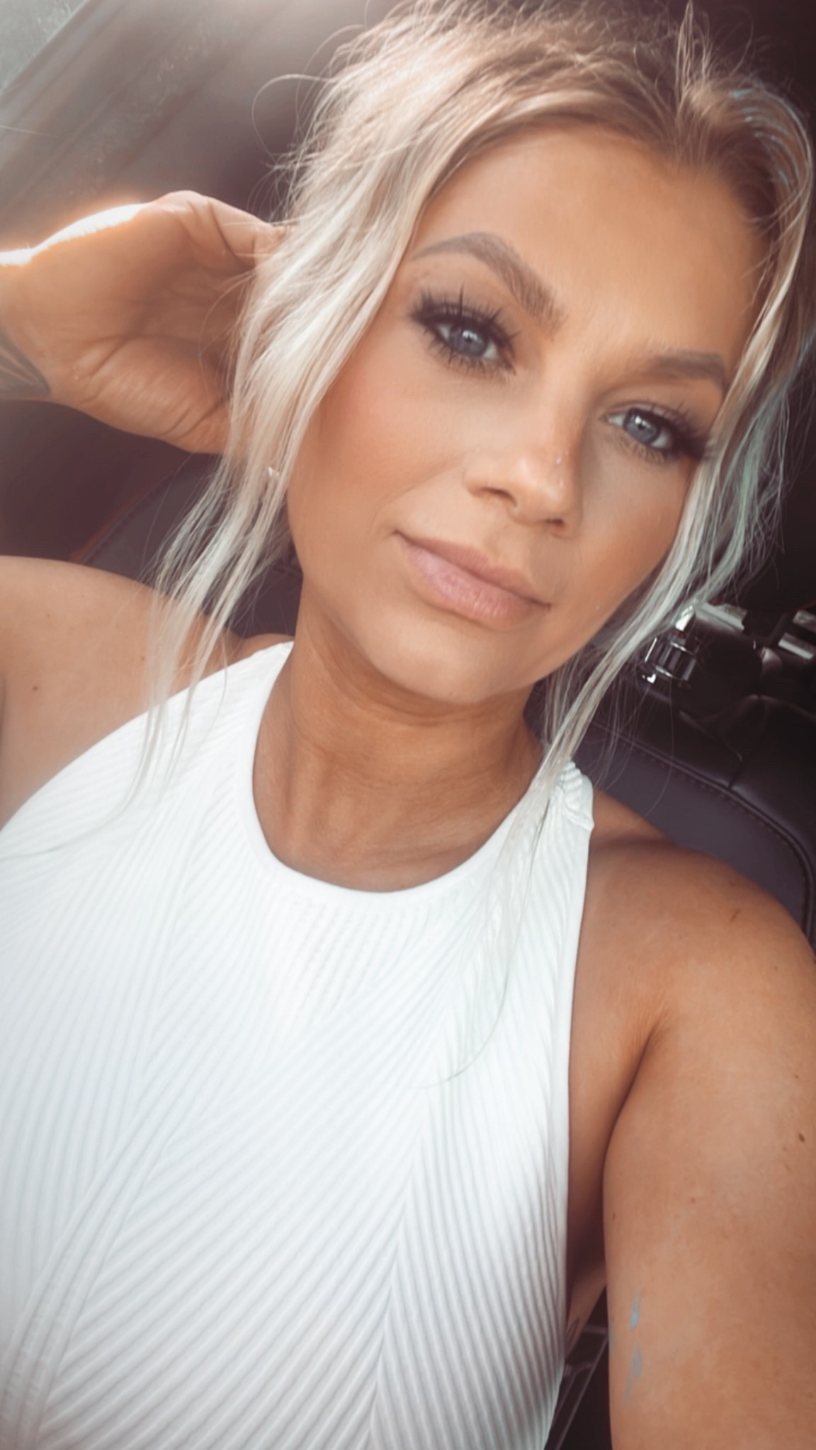 Just another late night link drop 😊 Sharing some current holy grail products! I will never ever not have these on hand ❤️
• Inteo Red Light Mask - 100% believed these were a money grab, but this has actually made a noticeable difference in my skin tone (redness) + texture. Budget friendly.
• Snail Mucin Serum - another one I heavily doubted, but actually amazing for dewey skin, lines + hydration. Budget friendly.
• Moon Teeth Whitening Pen - noticeable + quick results. Convenient for busy bodies; throw it in your purse and use whenever/wherever.
• Lux Unfiltered Self Tanning Lotion - new favorite as a mom with limited self care time. Gorgeous color, quick application, smells like heaven. 
• Lumify Eye Drops - current fav makeup hack of all time! Brightens tired mama eyes, makes eye makeup more vibrant and overall look more awake + youthful. 

Holy Grails | Beauty Must Haves | Skin Care | Self Care | Glass Skin 

#LTKFindsUnder50 #LTKSummerEdit #LTKBeauty