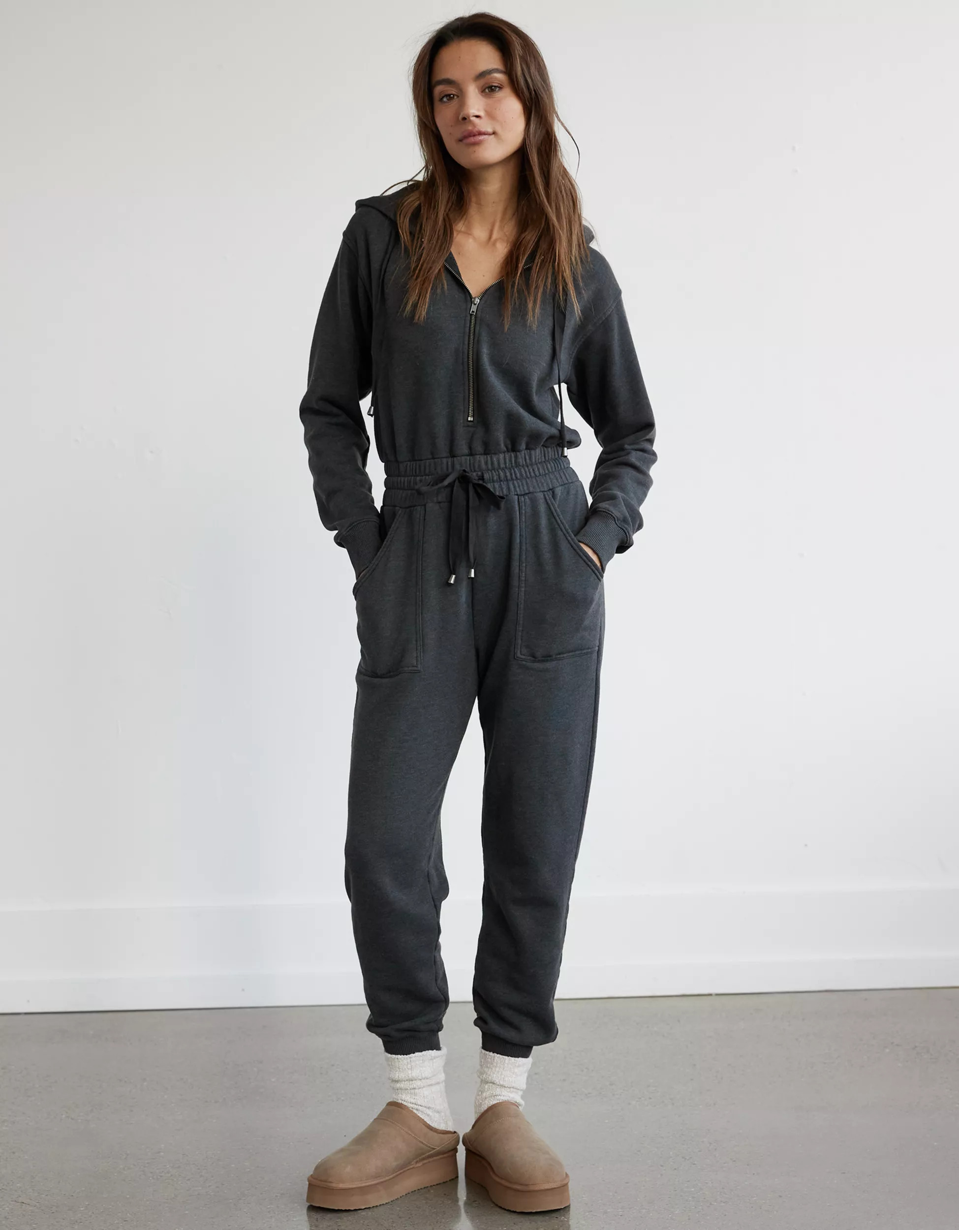 AE Fleece Jumpsuit | American Eagle Outfitters (US & CA)