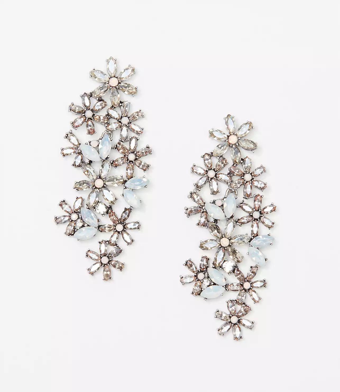 Snowflake Drop Earrings | LOFT
