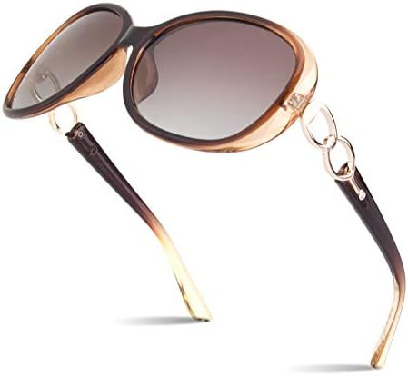 Sunier Sunglasses Womens Polarized, Trendy Oversized Big UV400 Sun Glasses | Amazon (US)