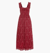 The Rosetta Nap Dress - Claret Lace | Hill House Home US